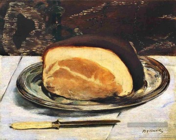 Le jambon Édouard Manet Nature morte impressionnisme Peinture à l'huile